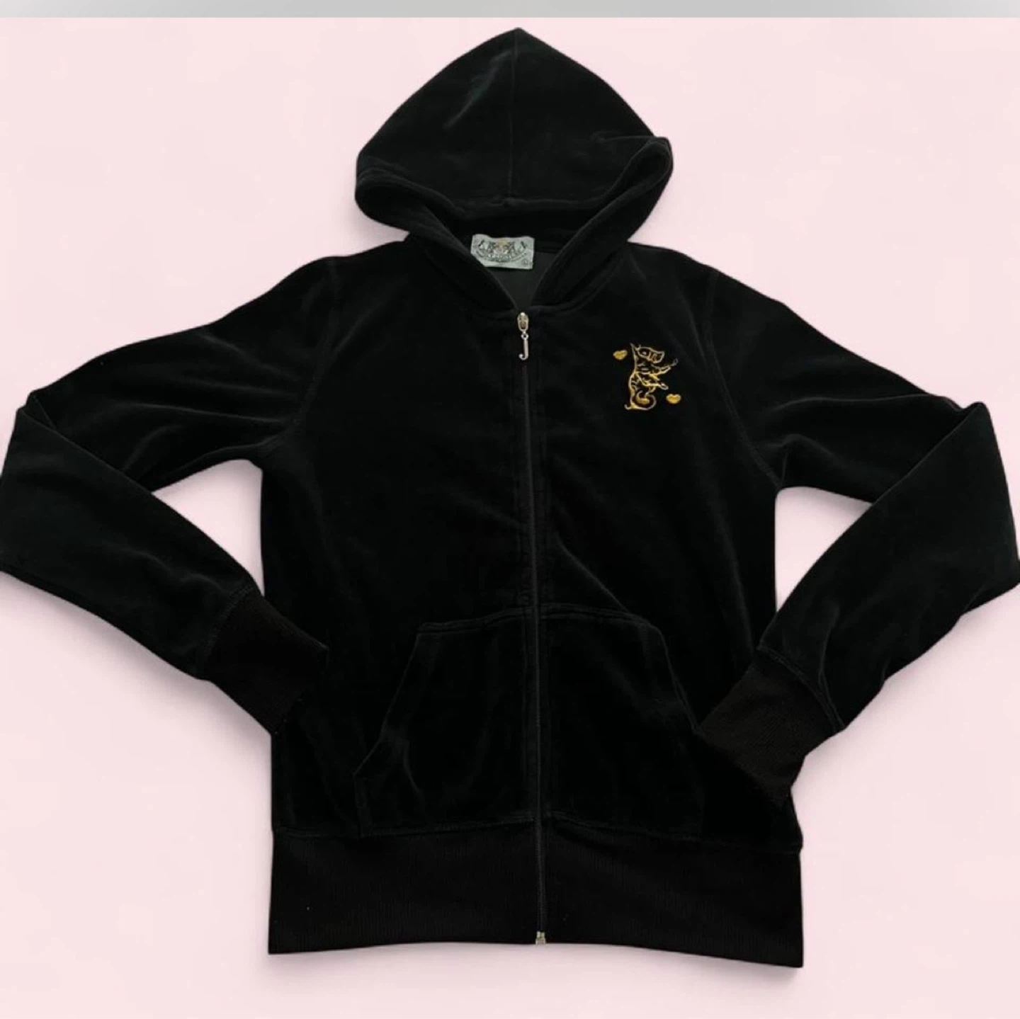Y2K Juicy Couture velour zip hoodie🖤👑 - photo 2