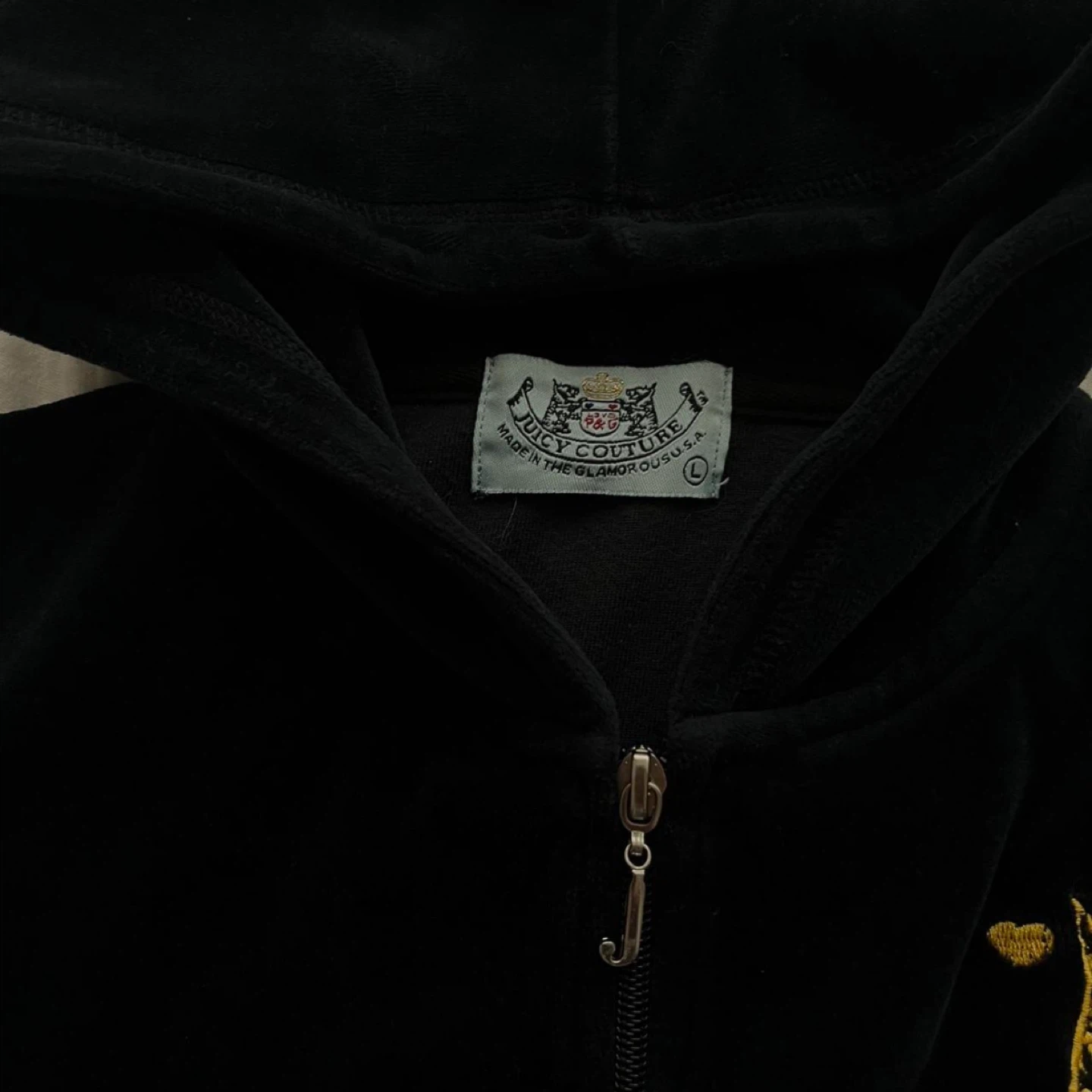 Y2K Juicy Couture velour zip hoodie🖤👑 - photo 3