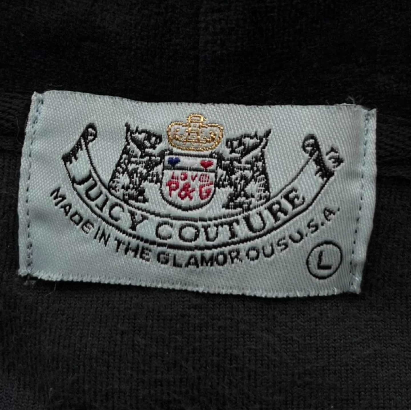 Y2K Juicy Couture velour zip hoodie🖤👑 - photo 5