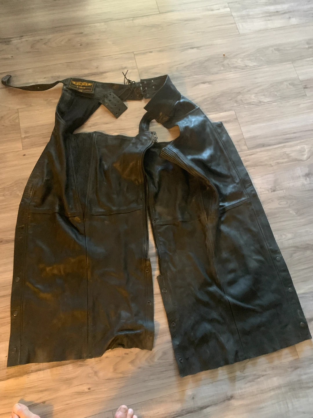 UNIK Ultra Motorcycle Leather Chaps XL - photo 3