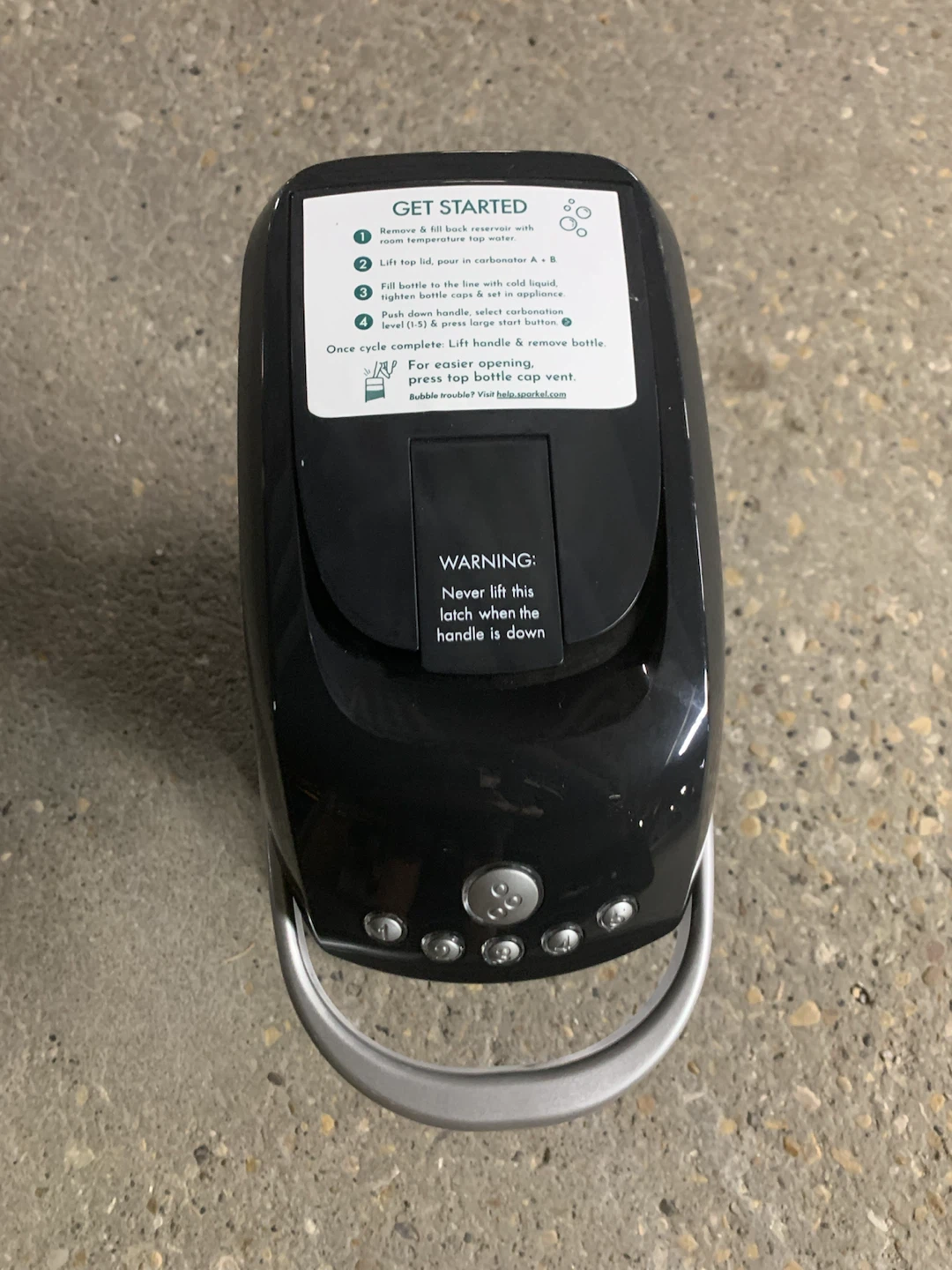 Sparkel Water Carbonator