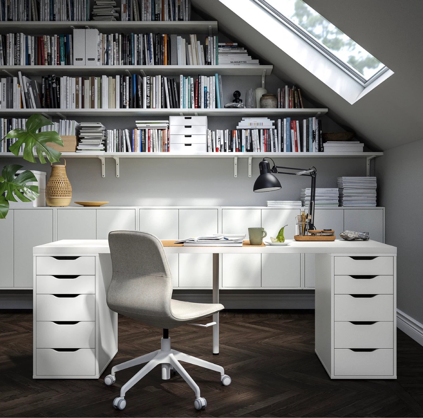 Ikea LAGKAPTEN ALEX computer desk - photo 4