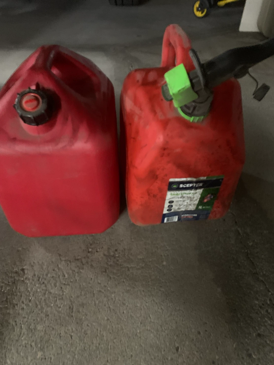 2 Red Scepter Gas Cans - photo 2