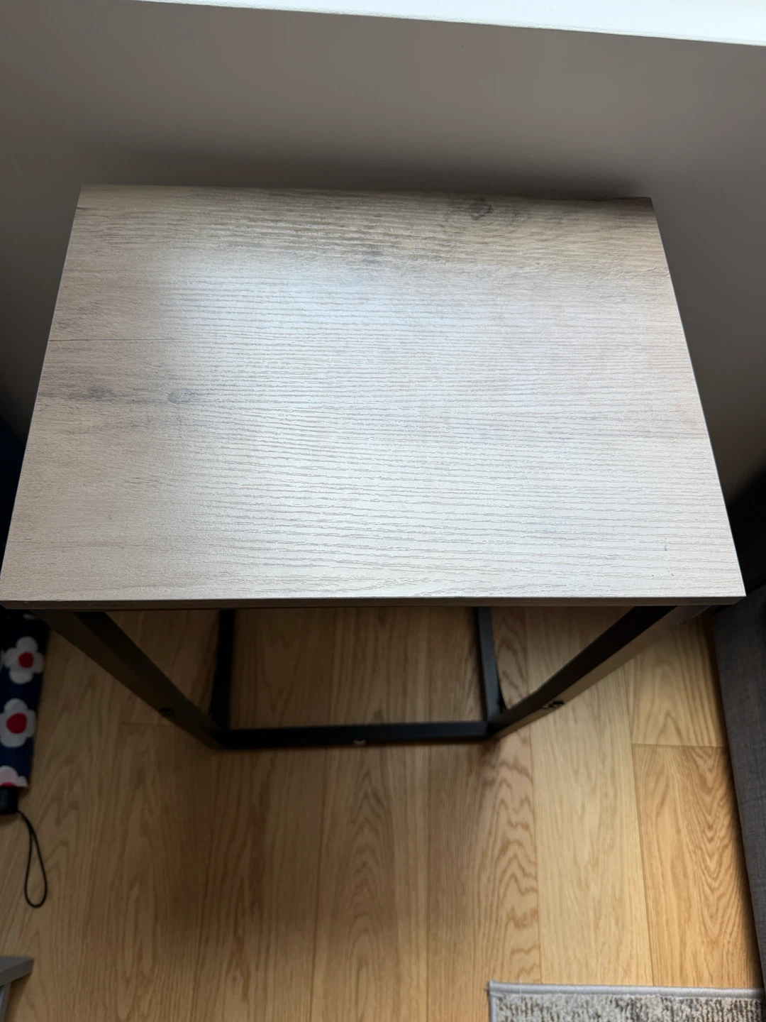 Wood Top Side Table - photo 2