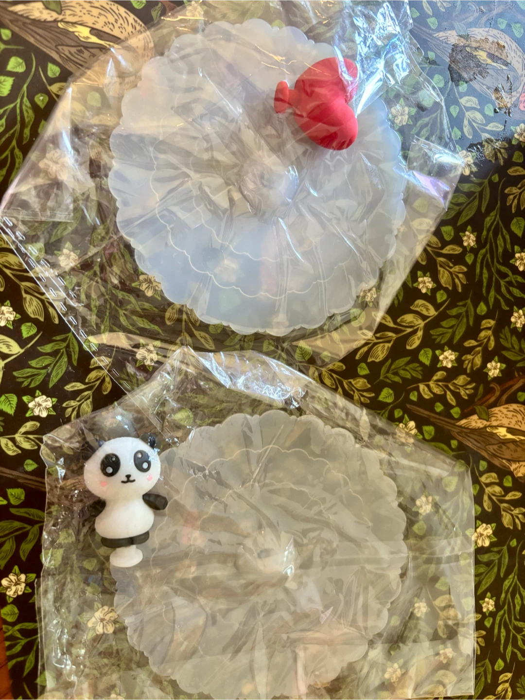 Silicone Cup Lids with Charms