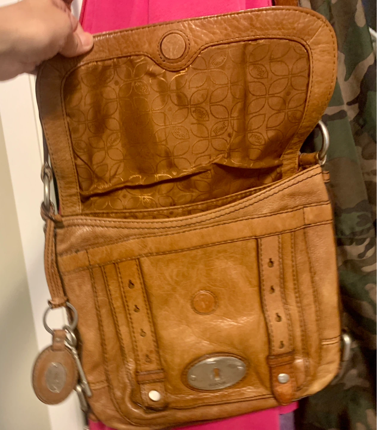 Fossil Leather Shoulder Bag - photo 3