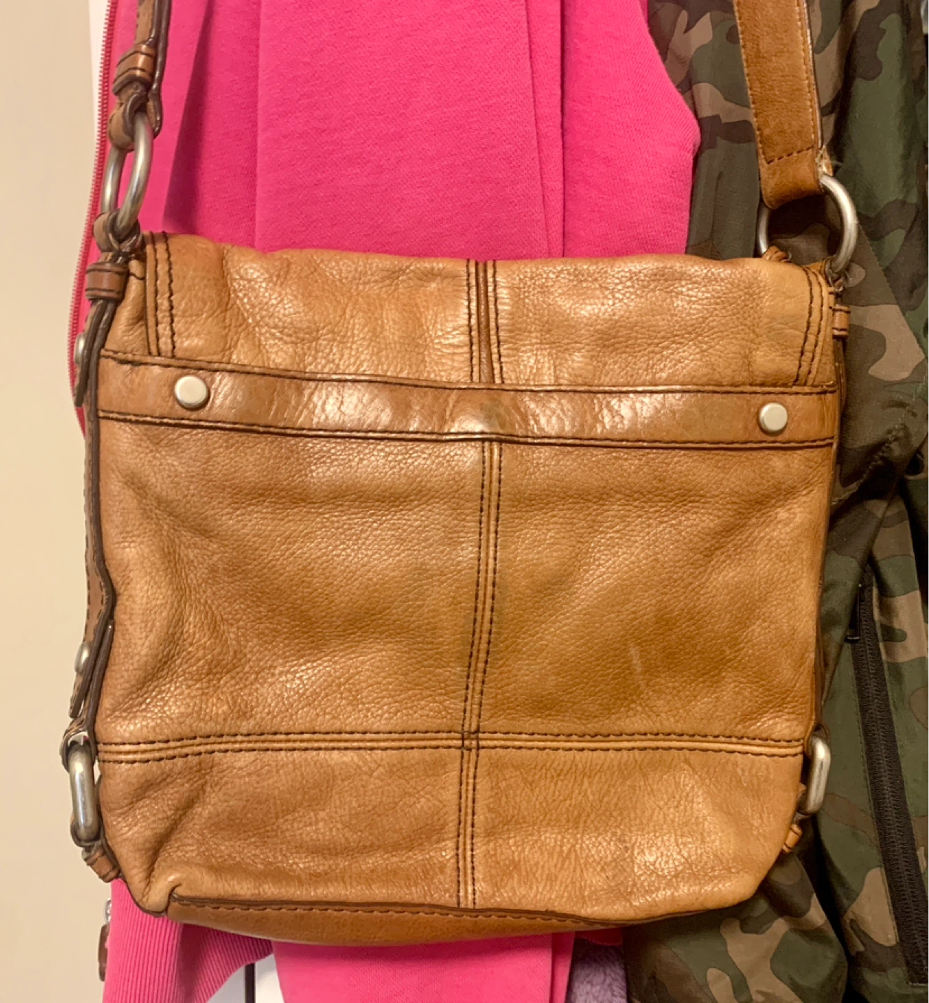 Fossil Leather Shoulder Bag - photo 4