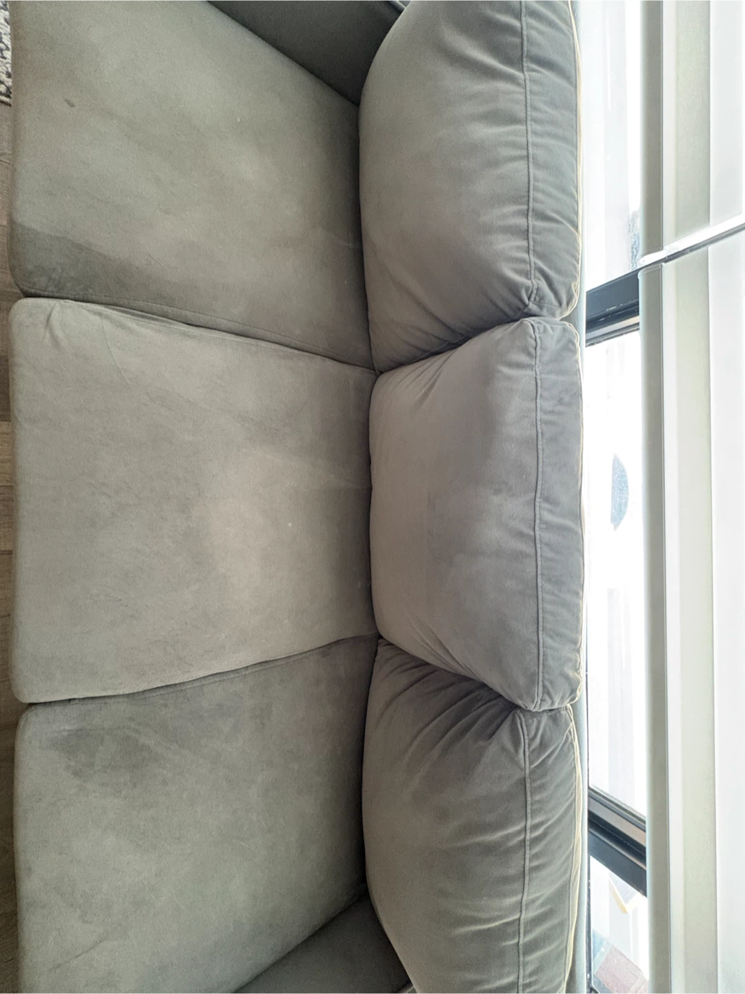 Grey 3-Seater Sofa - photo 4
