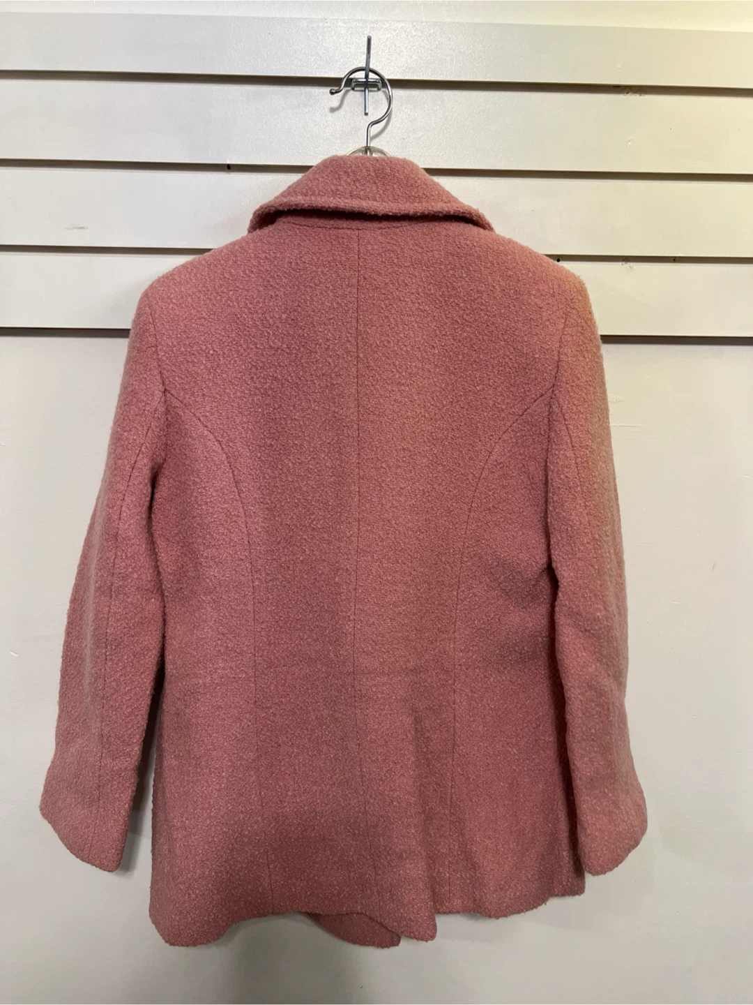 Nine West Pink Textured Blazer Jacket Size 8 - photo 2