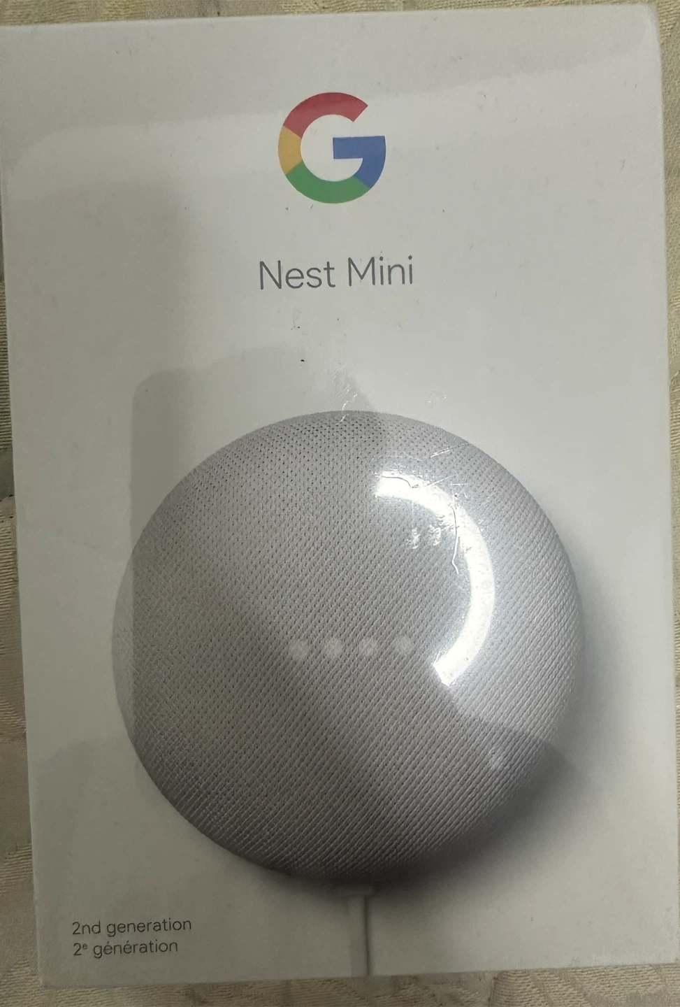 2 Sealed Google Home Mini