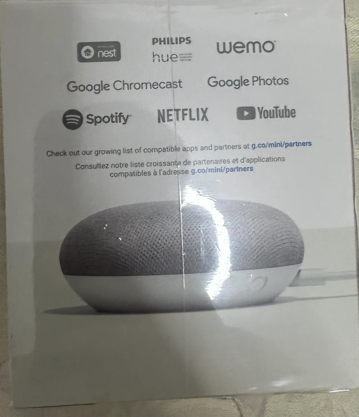 2 Sealed Google Home Mini - photo 4