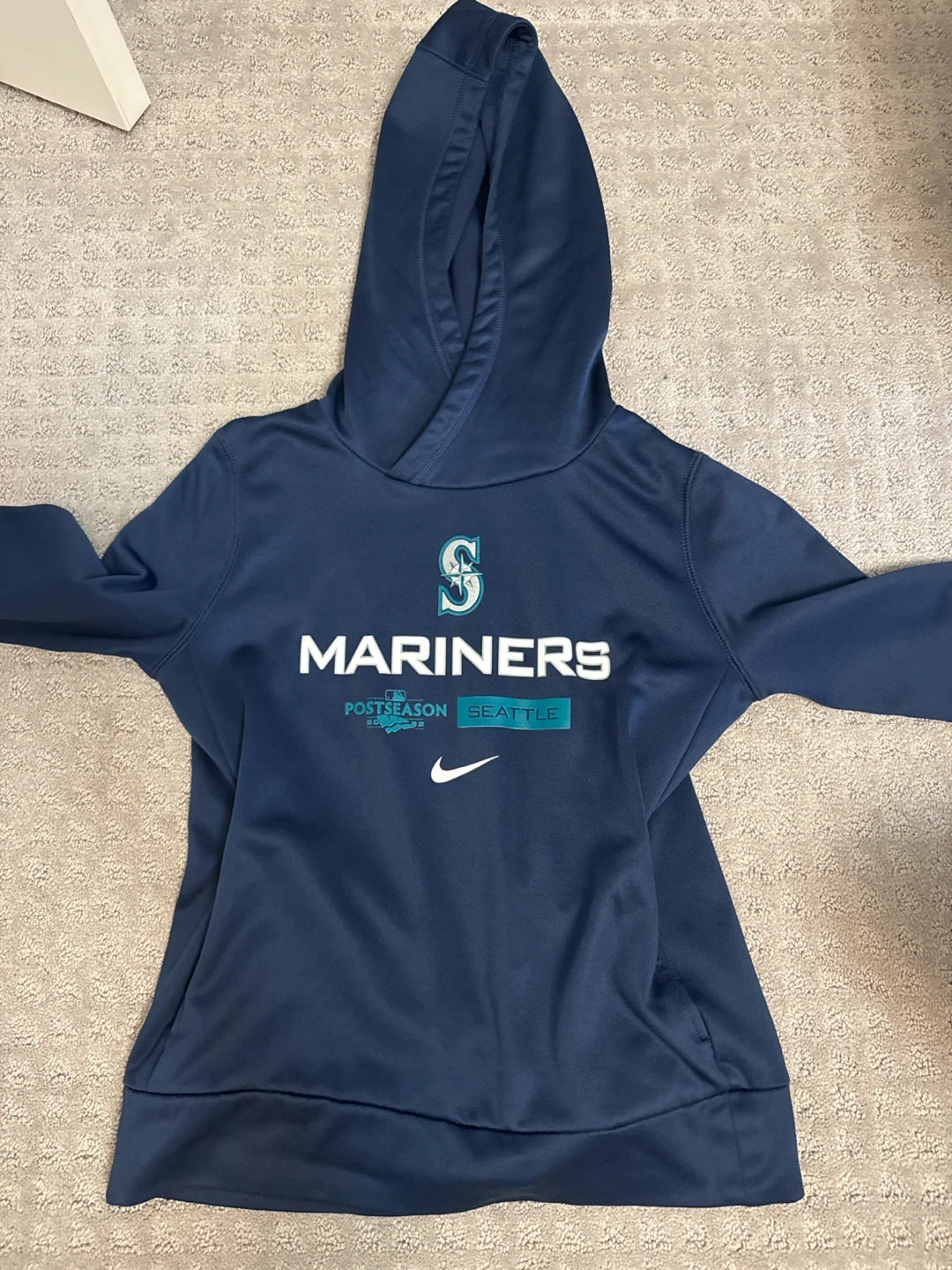 Nike Seattle Mariners Postseason Hoodie kids