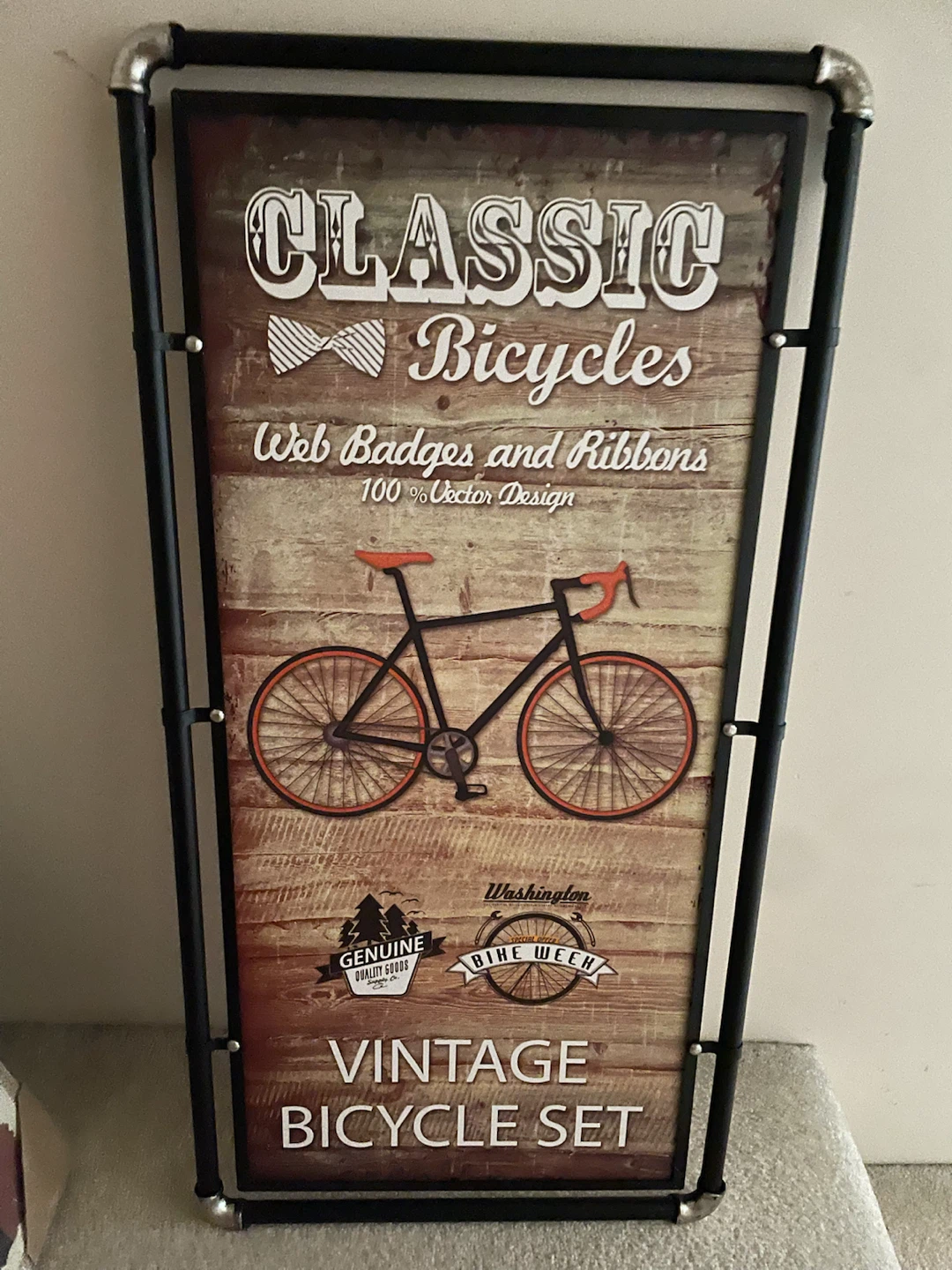 Vintage Bicycle Wall Art - photo 2
