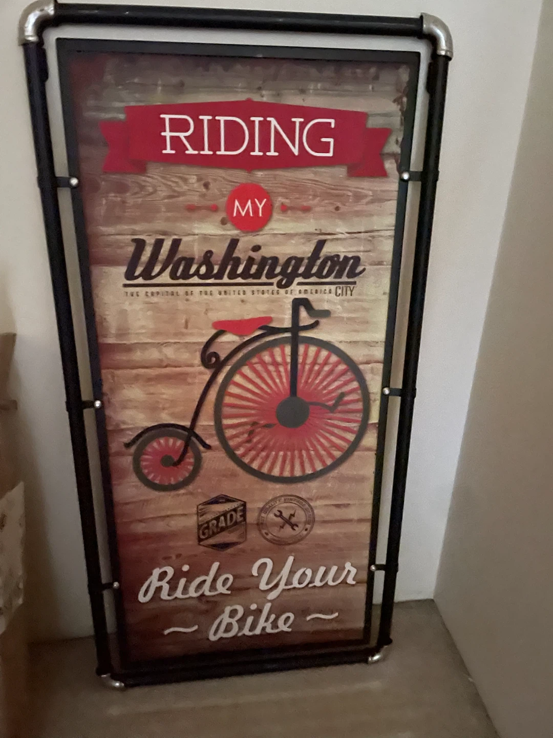 Vintage Bicycle Wall Art - photo 3