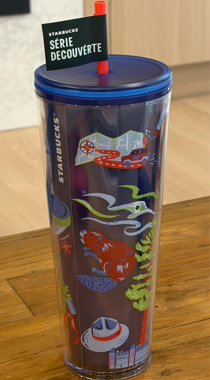New. Starbucks Tumbler 24 oz discovery series