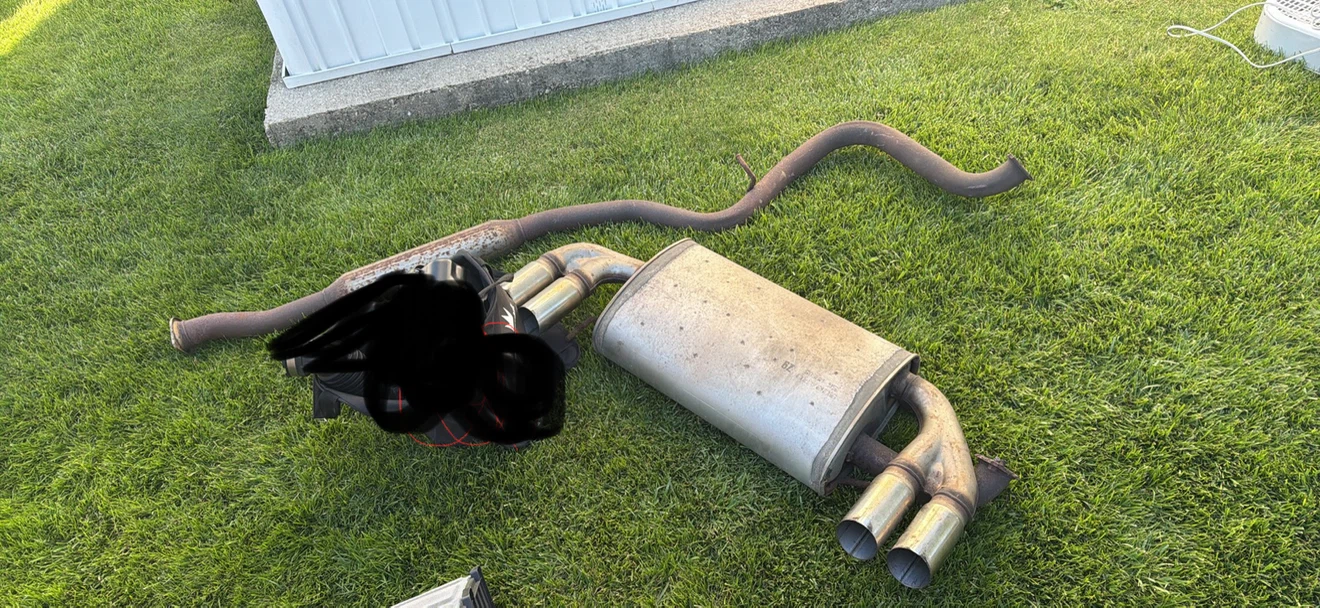 08-14 Subaru Wrx Hatchback OEM exhaust - photo 2