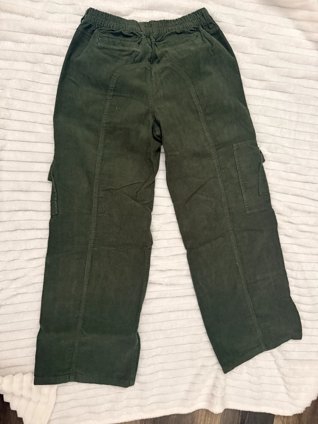 Forever 21 Corduroy Cargo Pants Green Size Medium - photo 4