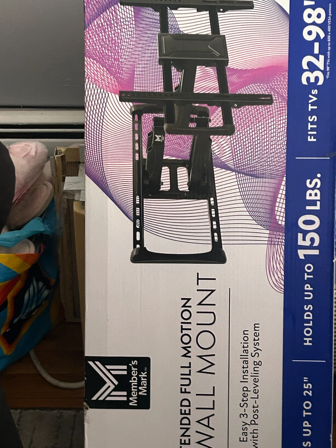 Member's Mark Extended Full Motion Wall Mount