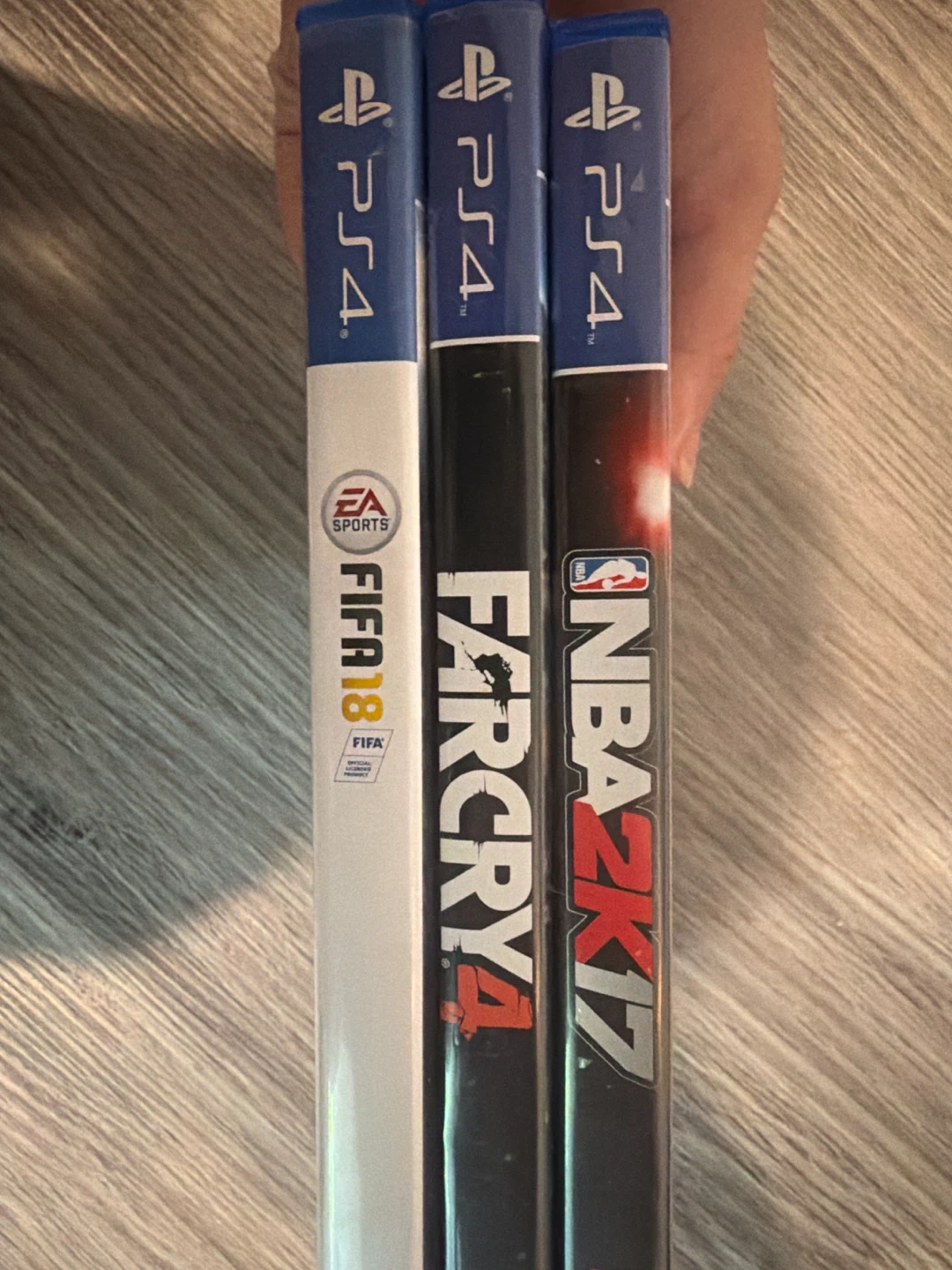 PS4 Games Bundle - FIFA 18, Far Cry 4, NBA 2K17