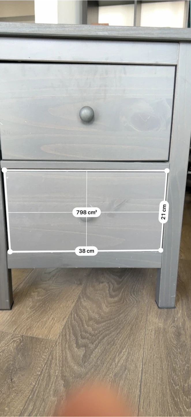 Grey Two-Drawer Nightstands (Set of 2) - photo 2