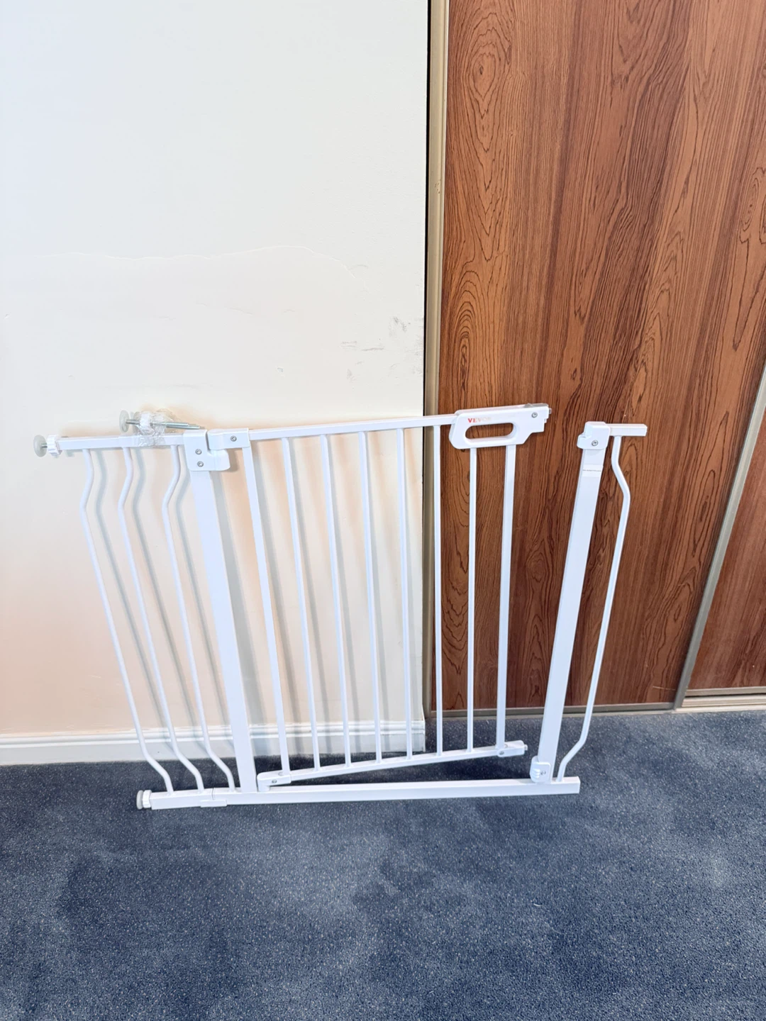 White Metal Baby Safety Gate