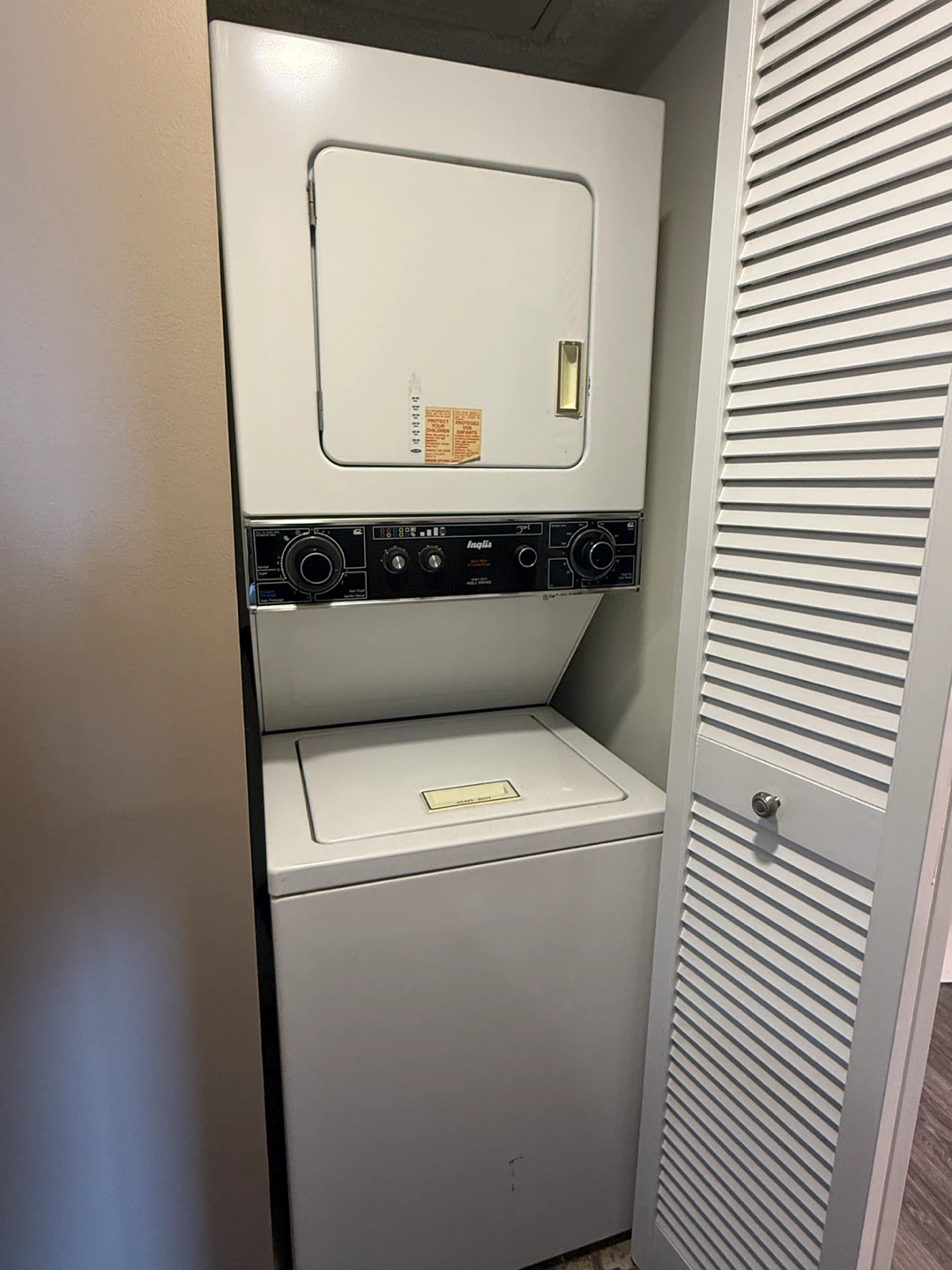 Inglis Stackable Washer and Dryer