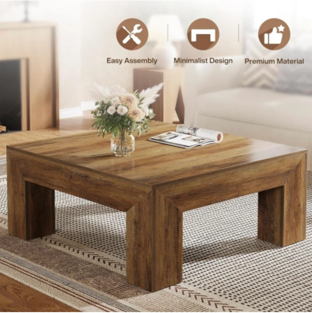 Brand new Tribesigns Square Coffee Table - photo 5