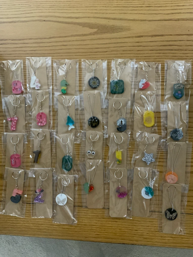 Assorted Resin Keychains - photo 2