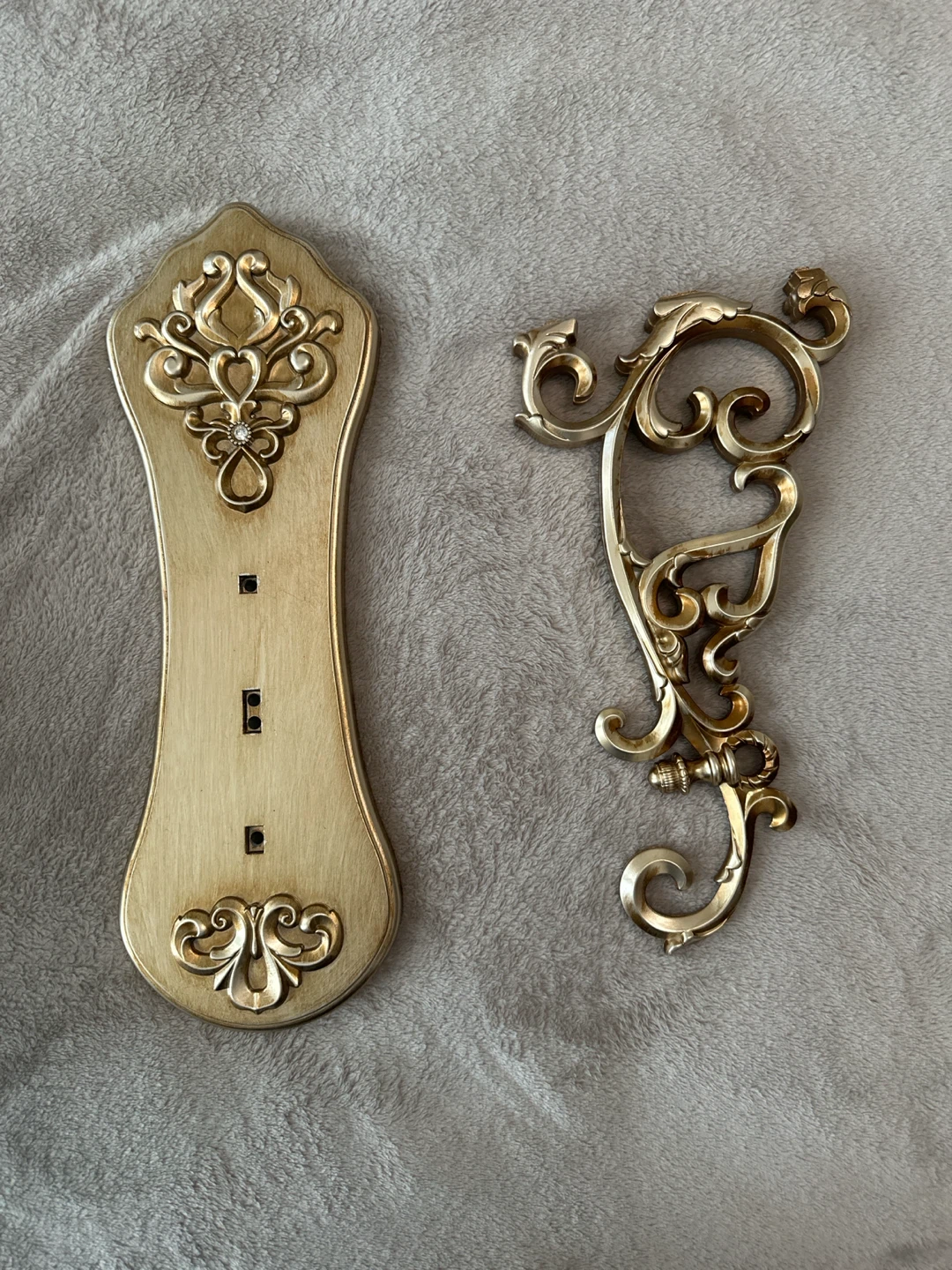 LISHENG Double-Sided Wall Clock with Ornate Bracket - photo 5