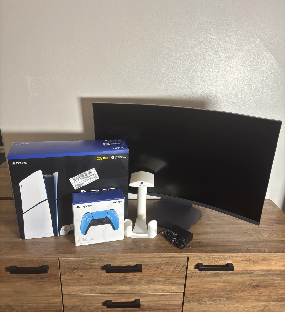 PS5 Slim Digital 1TB + 32" LG Curved Monitor - Limited Time!