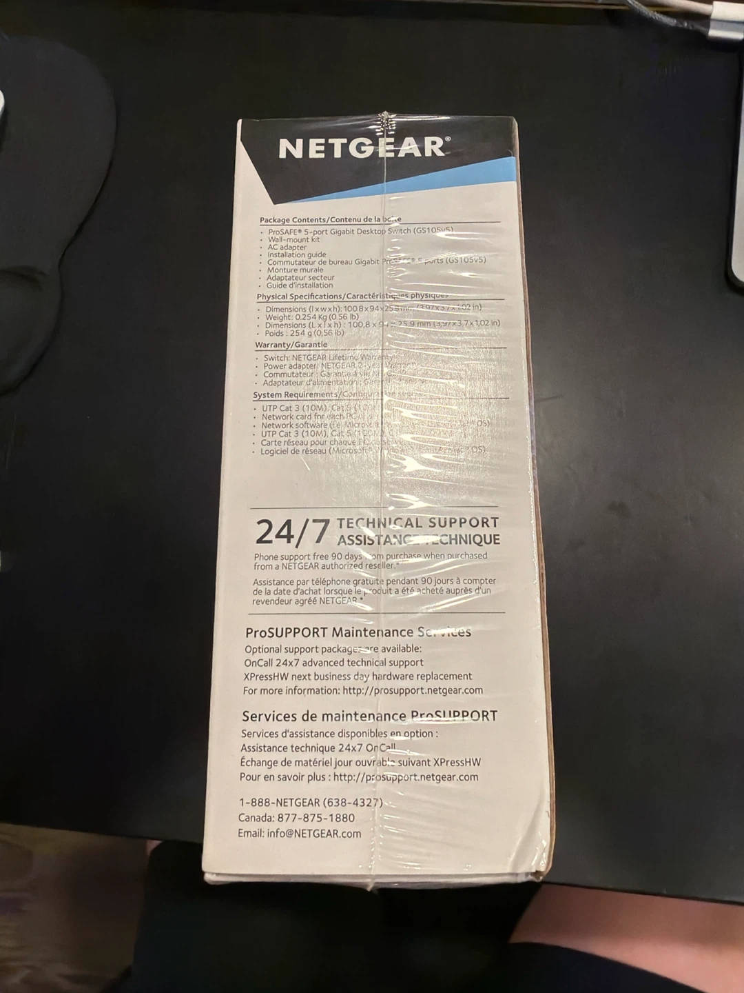 Netgear ProSAFE 5-Port Gigabit Desktop Switch - photo 4