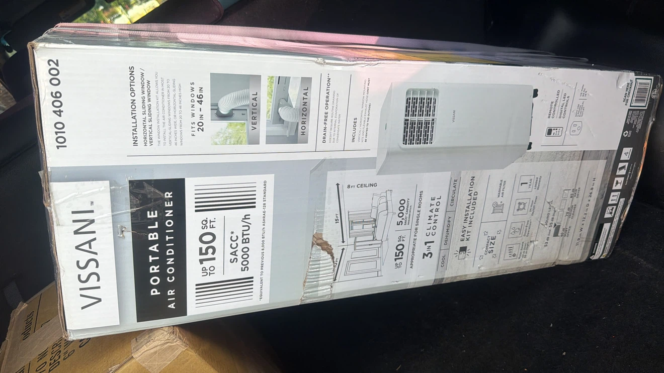 VISSANI Portable Air Conditioner 5000 BTU - photo 4