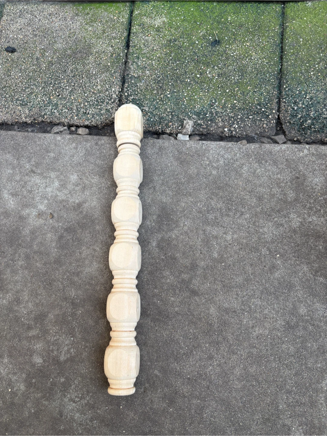 Unfinished Wooden Balusters (Set of 10)