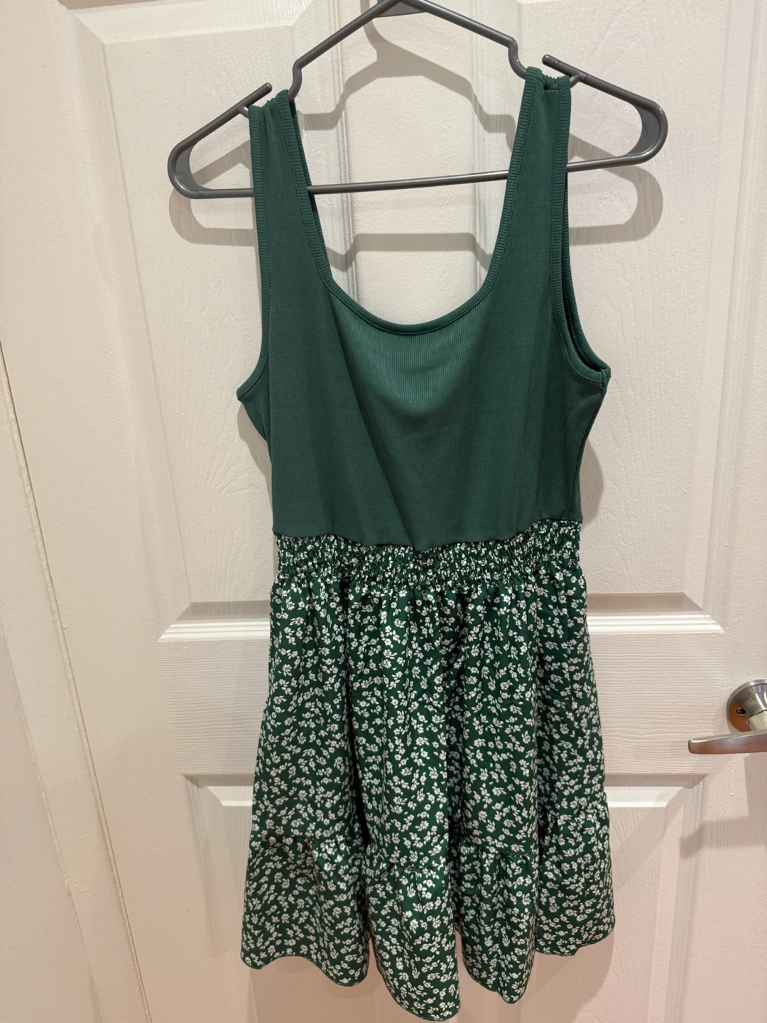 Green Floral Dress - Size M - photo 2
