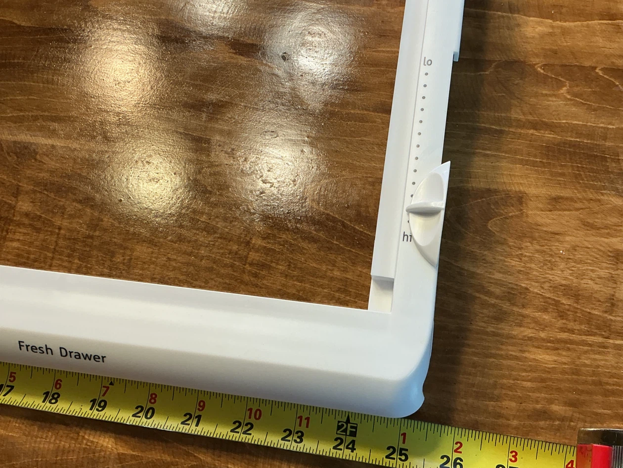 Brand New White Refrigerator Fresh Drawer Crisper Frame - photo 3