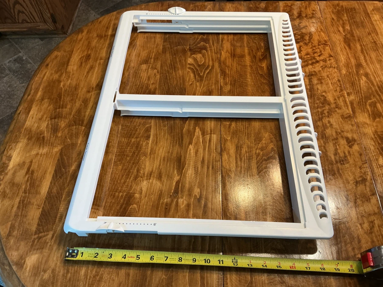 Brand New White Refrigerator Fresh Drawer Crisper Frame - photo 4