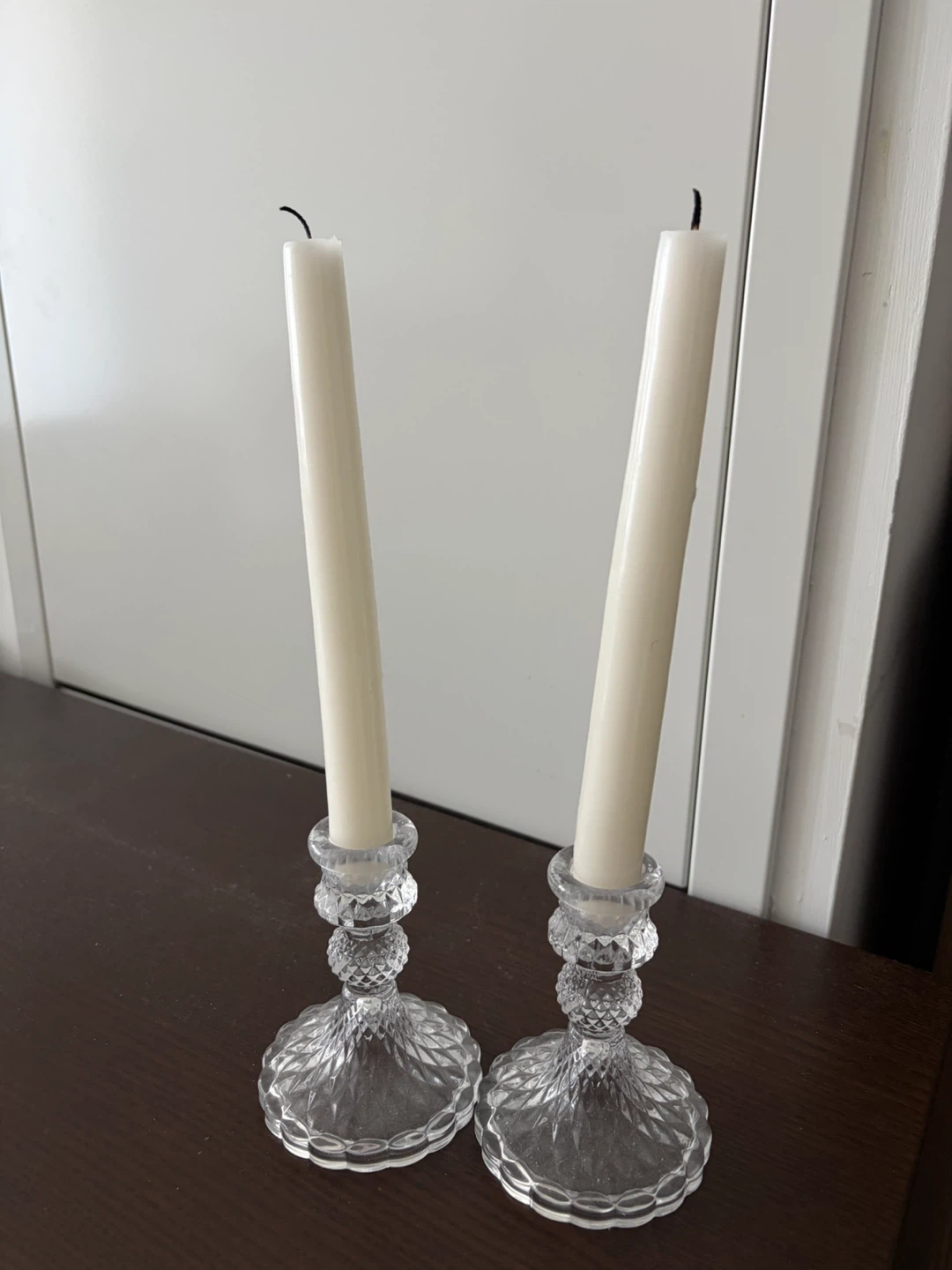 3 set candle Holder + candles - photo 3