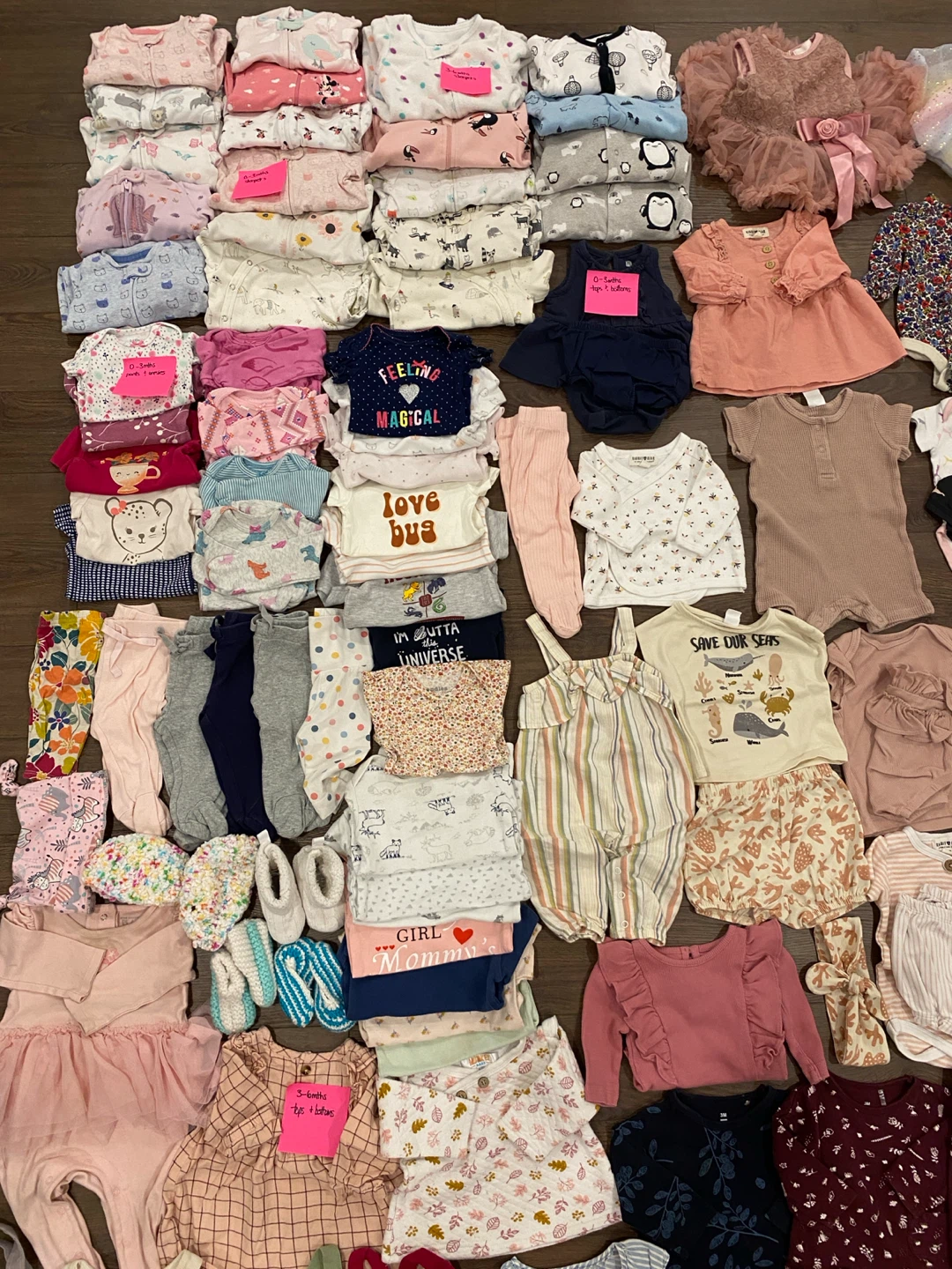 Baby Girl Clothes Bundle (0-6 Months) - photo 2