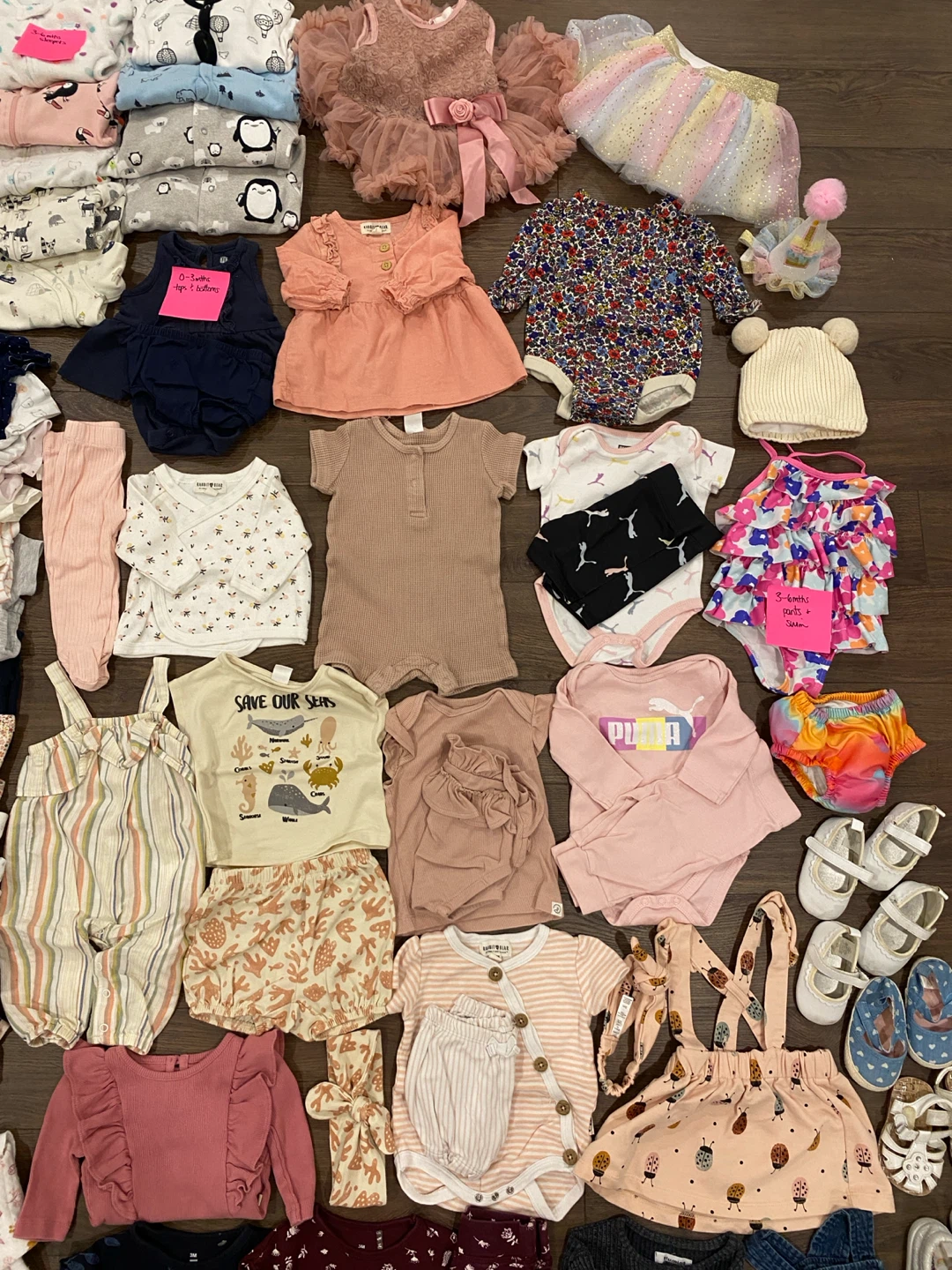 Baby Girl Clothes Bundle (0-6 Months) - photo 3