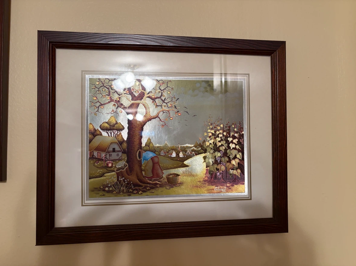 Framed Artwork Collection - Vintage Country Scenes - photo 3