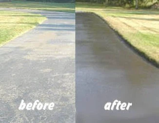 Driveway sealing