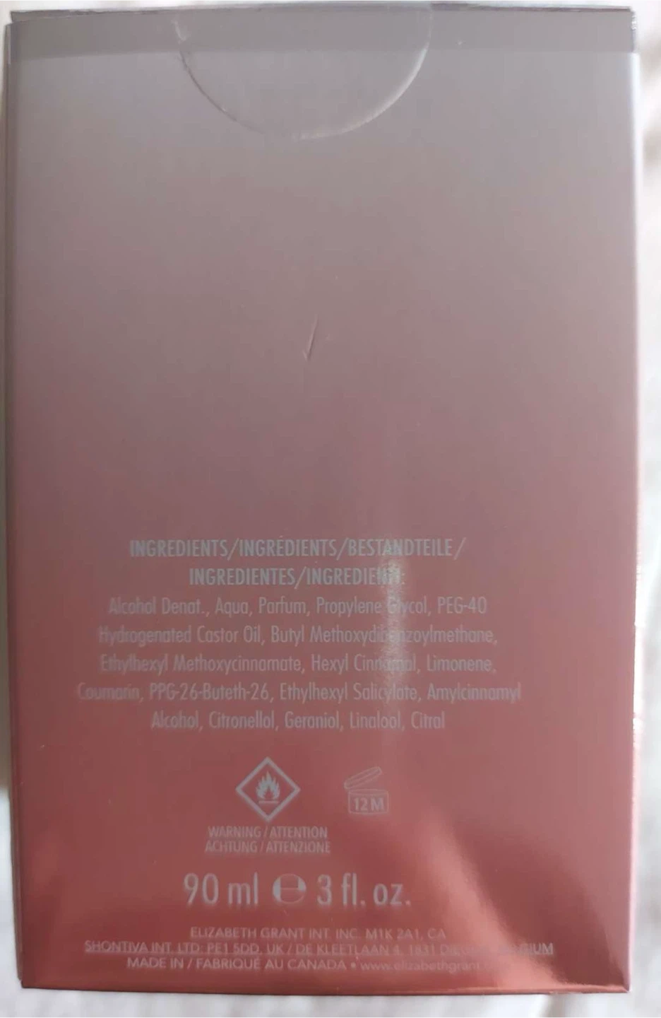Elizabeth Grant Eau de Parfum 90 ml, 50 ml, 50ml - photo 3