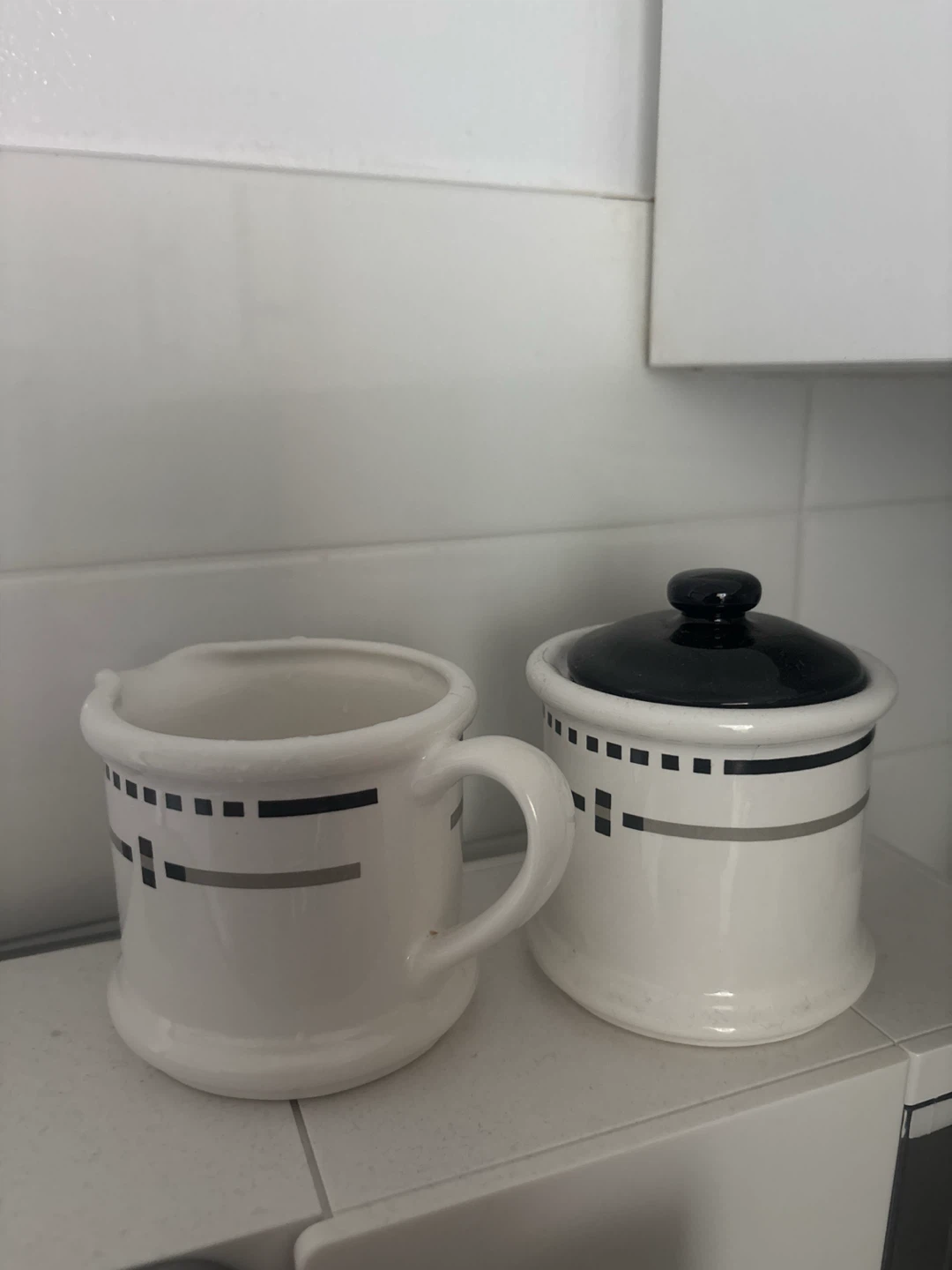 Creamer and Sugar Bowl Set
