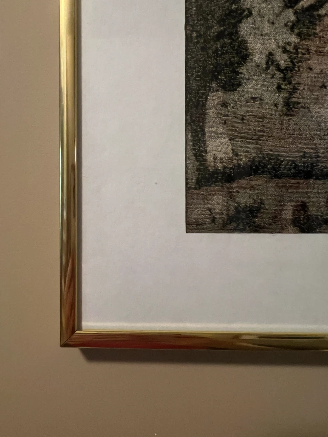 Vintage French Jacquard Woven Silk Wall Art - photo 2