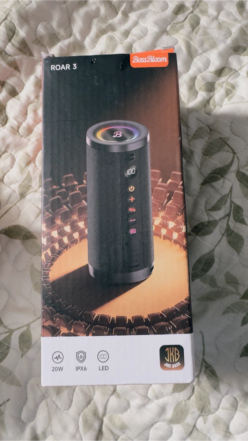 Bass Bloom ROAR 3 Portable Bluetooth Speaker - photo 2