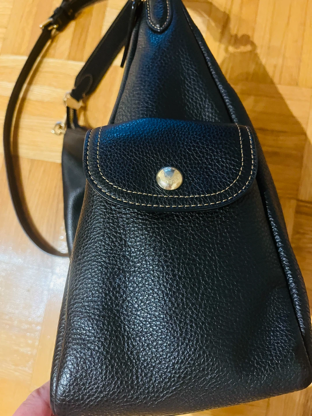 Coach Black Leather Shoulder Bag - photo 4