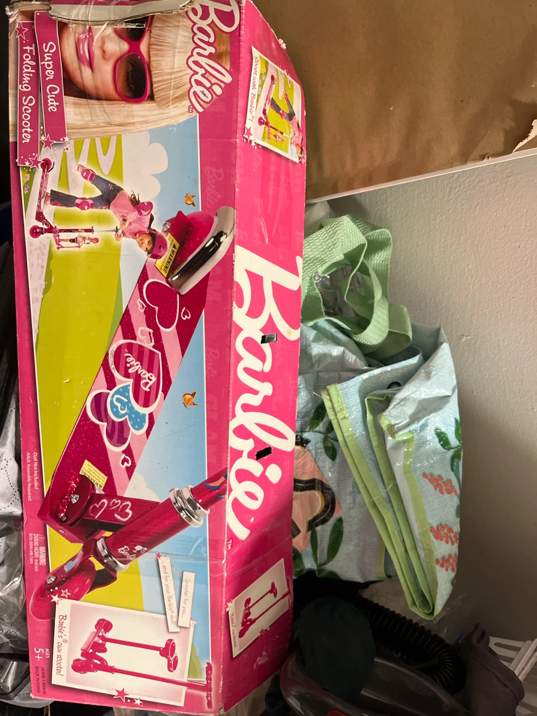 Barbie Super Cute Folding Scooter
