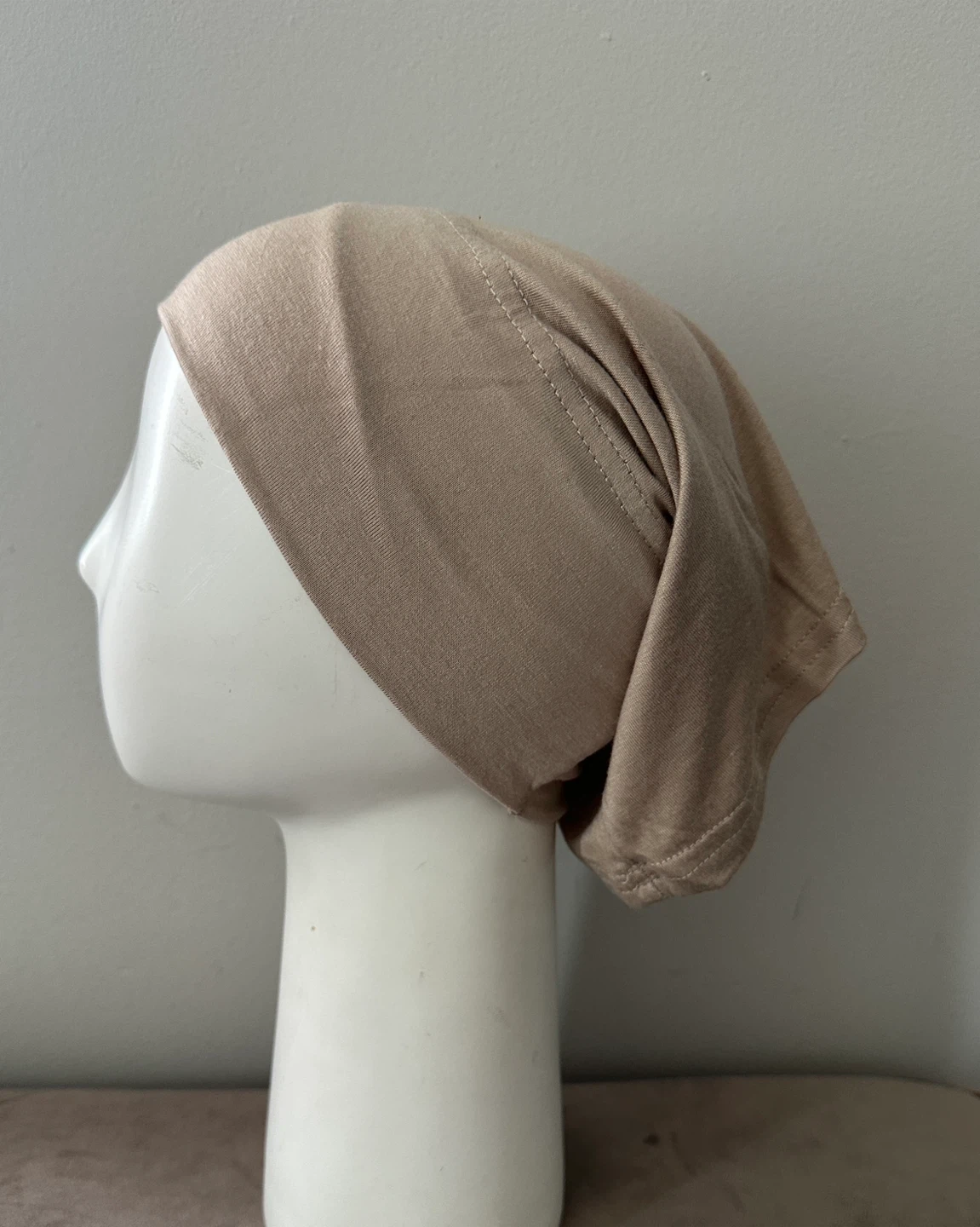 Beige Head  Cap - New - $5