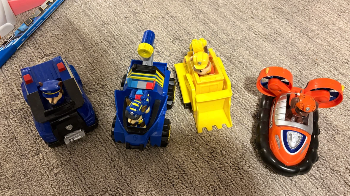 Paw Patrol Toy Vehicles