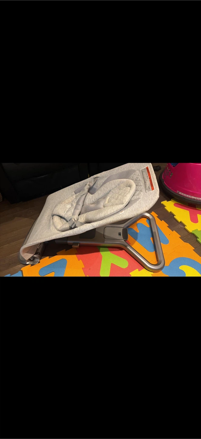 Ergobaby 3-en-1 Evolve Bouncer - Tricot Gris Clair - photo 2